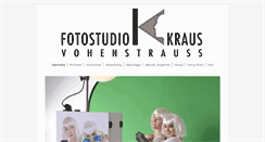 Desktop Screenshot of foto-kraus.de